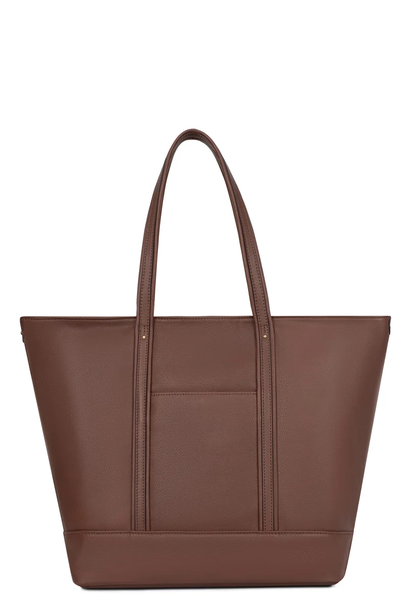 Sac cabas porté épaule - A4 - Cuir de vachette