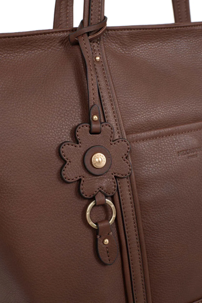 Sac cabas porté épaule - A4 - Cuir de vachette