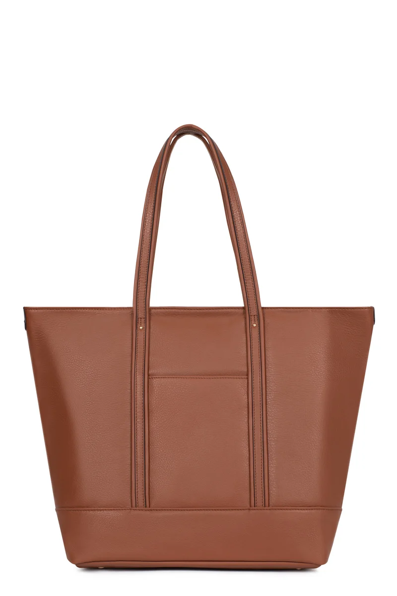 Sac cabas porté épaule - A4 - Cuir de vachette