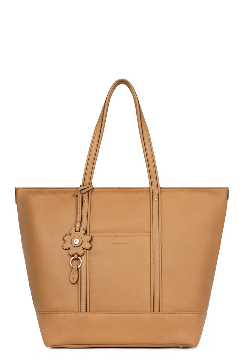 Sac cabas porté épaule - A4 - Cuir de vachette