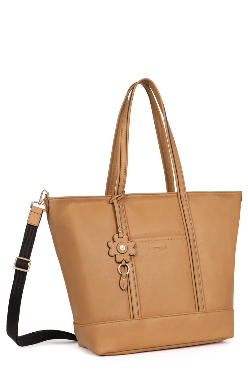 Sac cabas porté épaule - A4 - Cuir de vachette