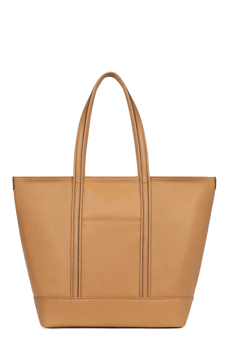 Sac cabas porté épaule - A4 - Cuir de vachette