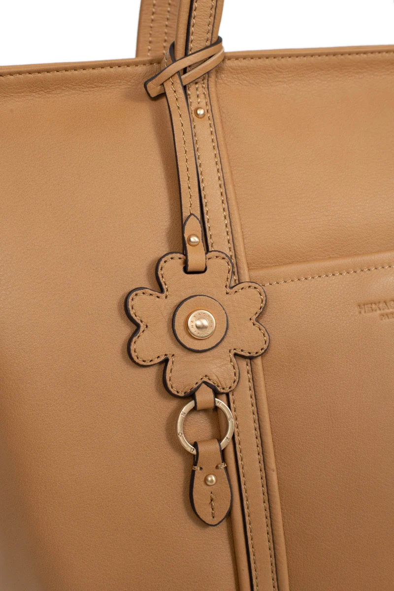 Sac cabas porté épaule - A4 - Cuir de vachette