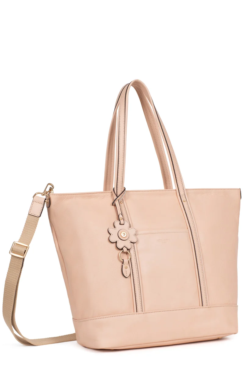 Sac cabas porté épaule - A4 - Cuir de vachette