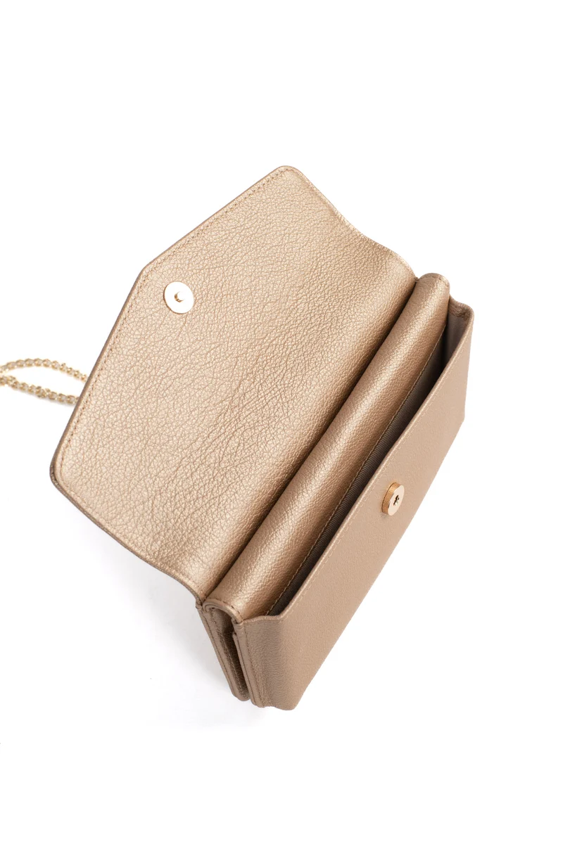 Pochette téléphone avec portefeuille - 1 volet - Stop RFID - Cuir