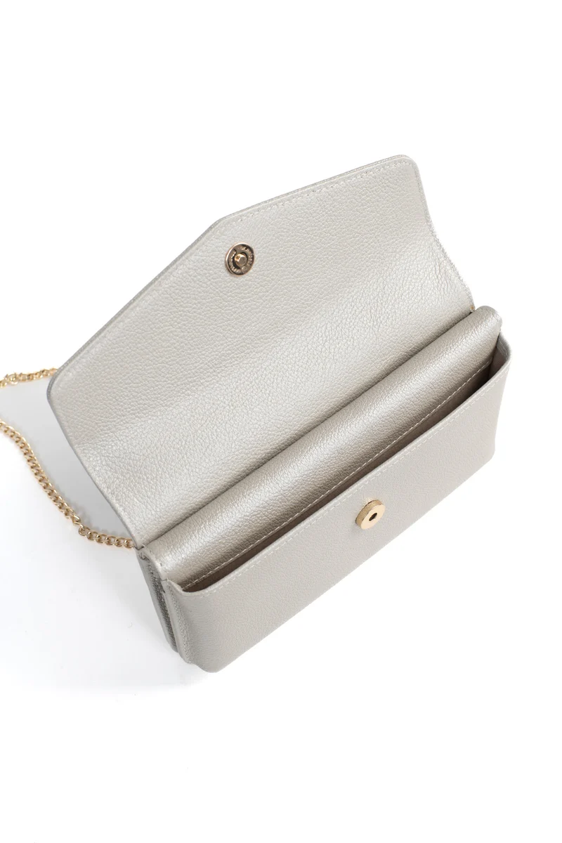 Pochette téléphone avec portefeuille - 1 volet - Stop RFID - Cuir