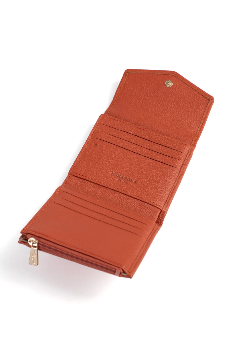 Portefeuille - 2 volets - Stop RFID - Cuir