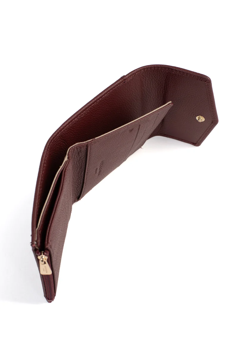 Portefeuille - 2 volets - Stop RFID - Cuir