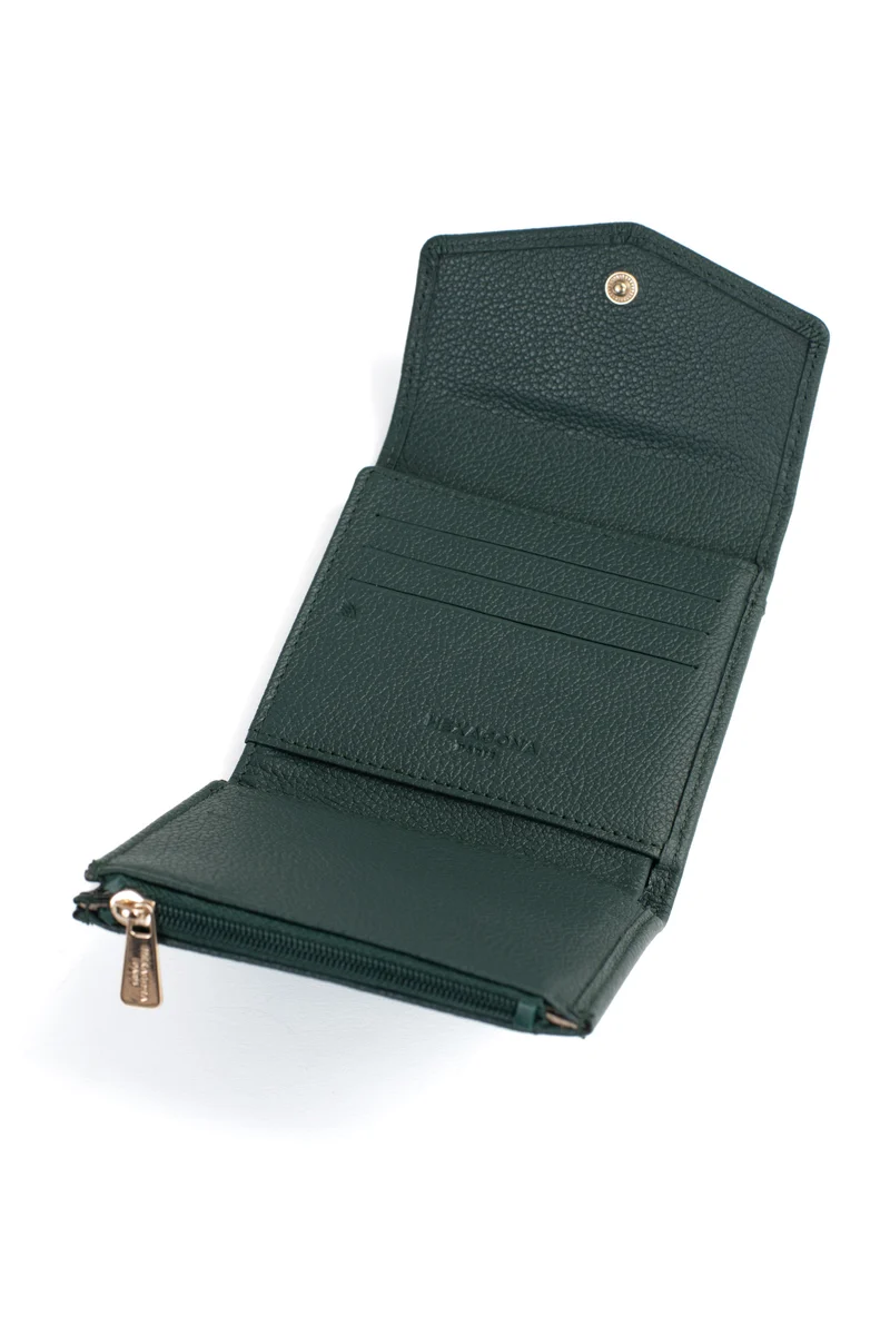 Portefeuille - 2 volets - Stop RFID - Cuir