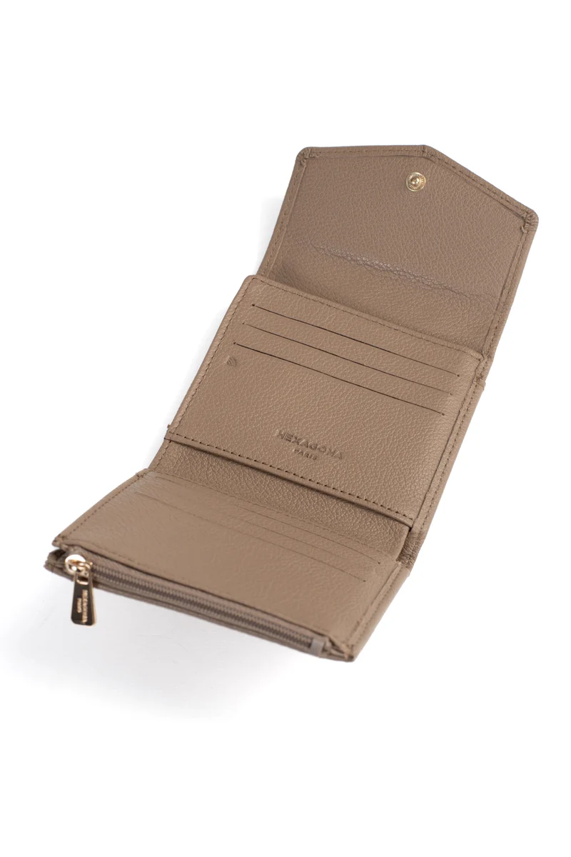Portefeuille - 2 volets - Stop RFID - Cuir