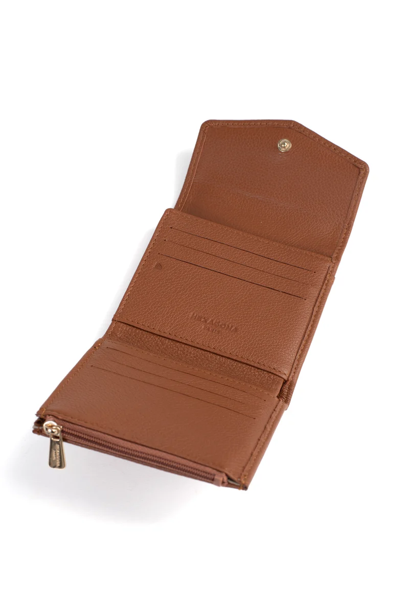 Portefeuille - 2 volets - Stop RFID - Cuir