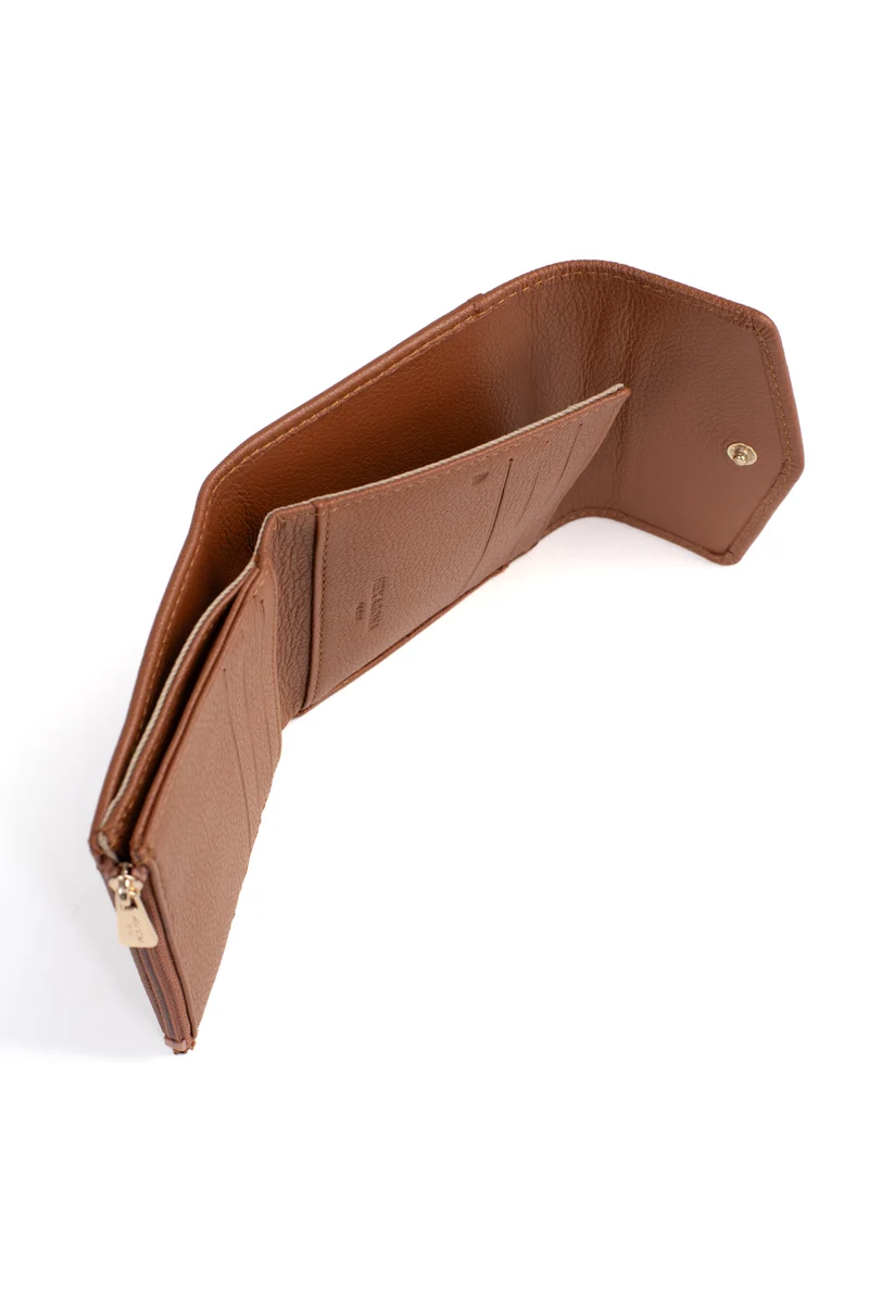 Portefeuille - 2 volets - Stop RFID - Cuir