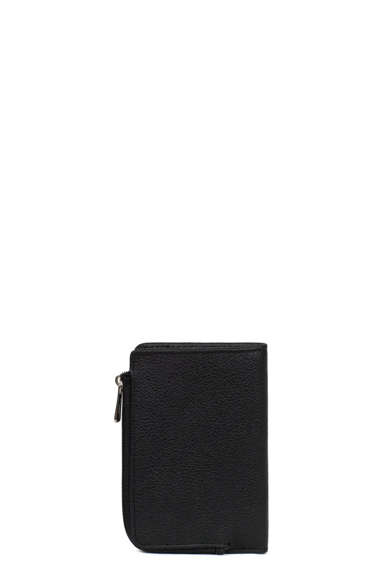Portefeuille - 1 volet - Stop RFID - Cuir