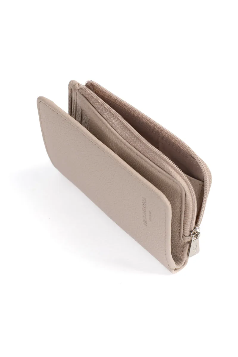 Portefeuille - 1 volet - Stop RFID - Cuir