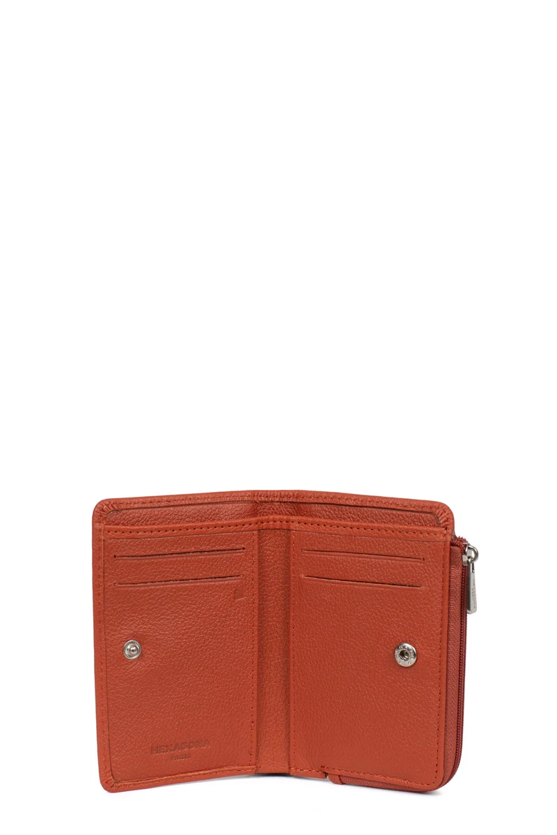 Portefeuille - 1 volet - Stop RFID - Cuir