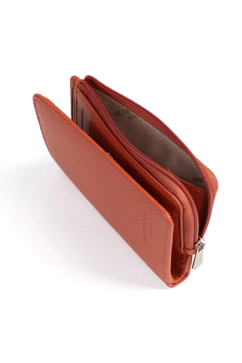 Portefeuille - 1 volet - Stop RFID - Cuir