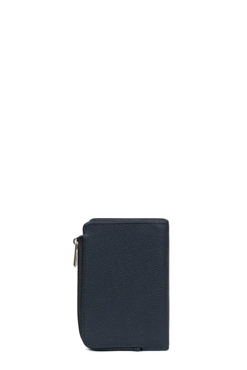 Portefeuille - 1 volet - Stop RFID - Cuir