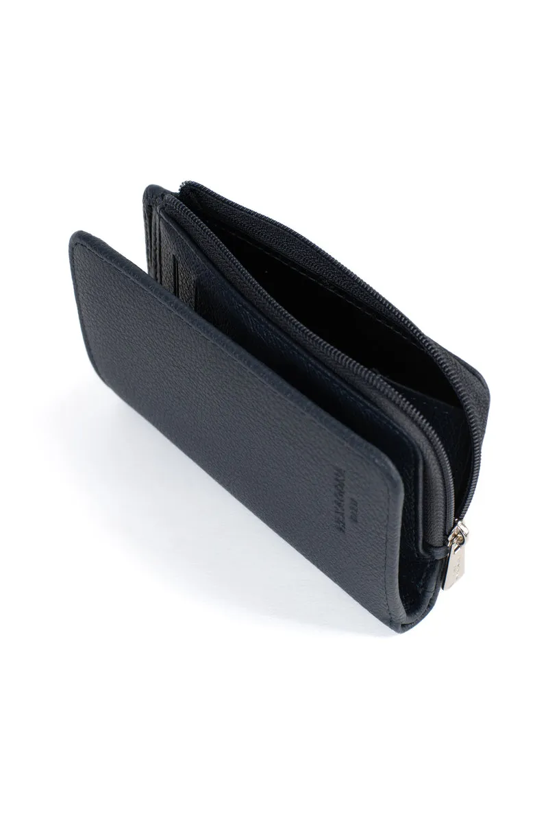 Portefeuille - 1 volet - Stop RFID - Cuir
