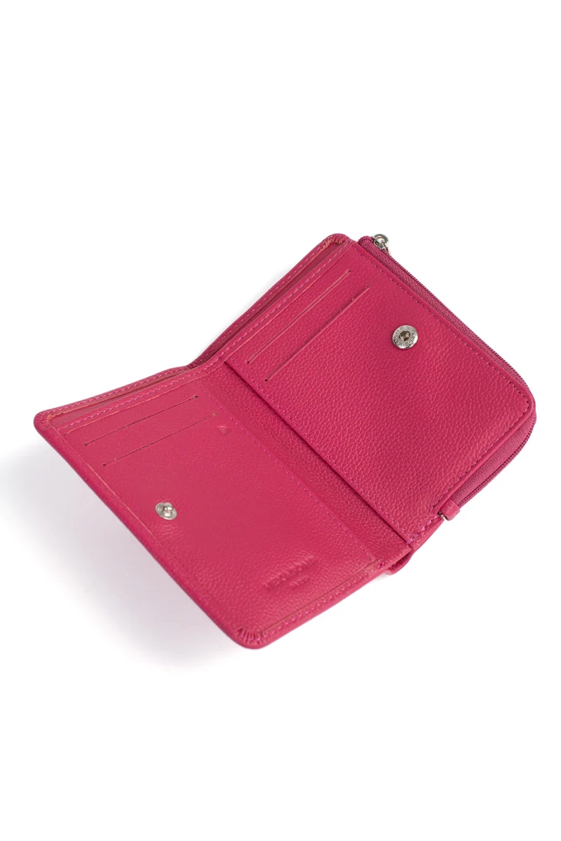 Portefeuille - 1 volet - Stop RFID - Cuir