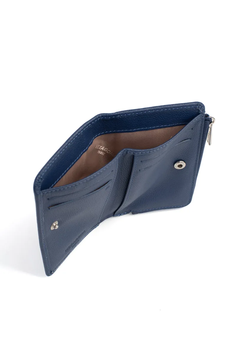 Portefeuille - 1 volet - Stop RFID - Cuir