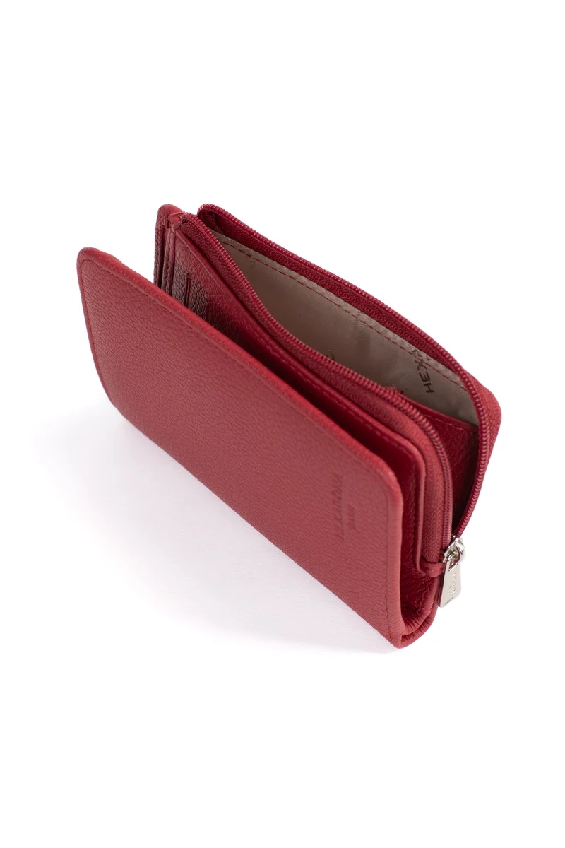 Portefeuille - 1 volet - Stop RFID - Cuir