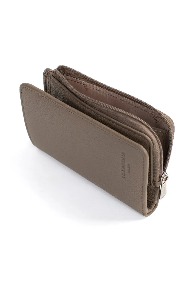 Portefeuille - 1 volet - Stop RFID - Cuir