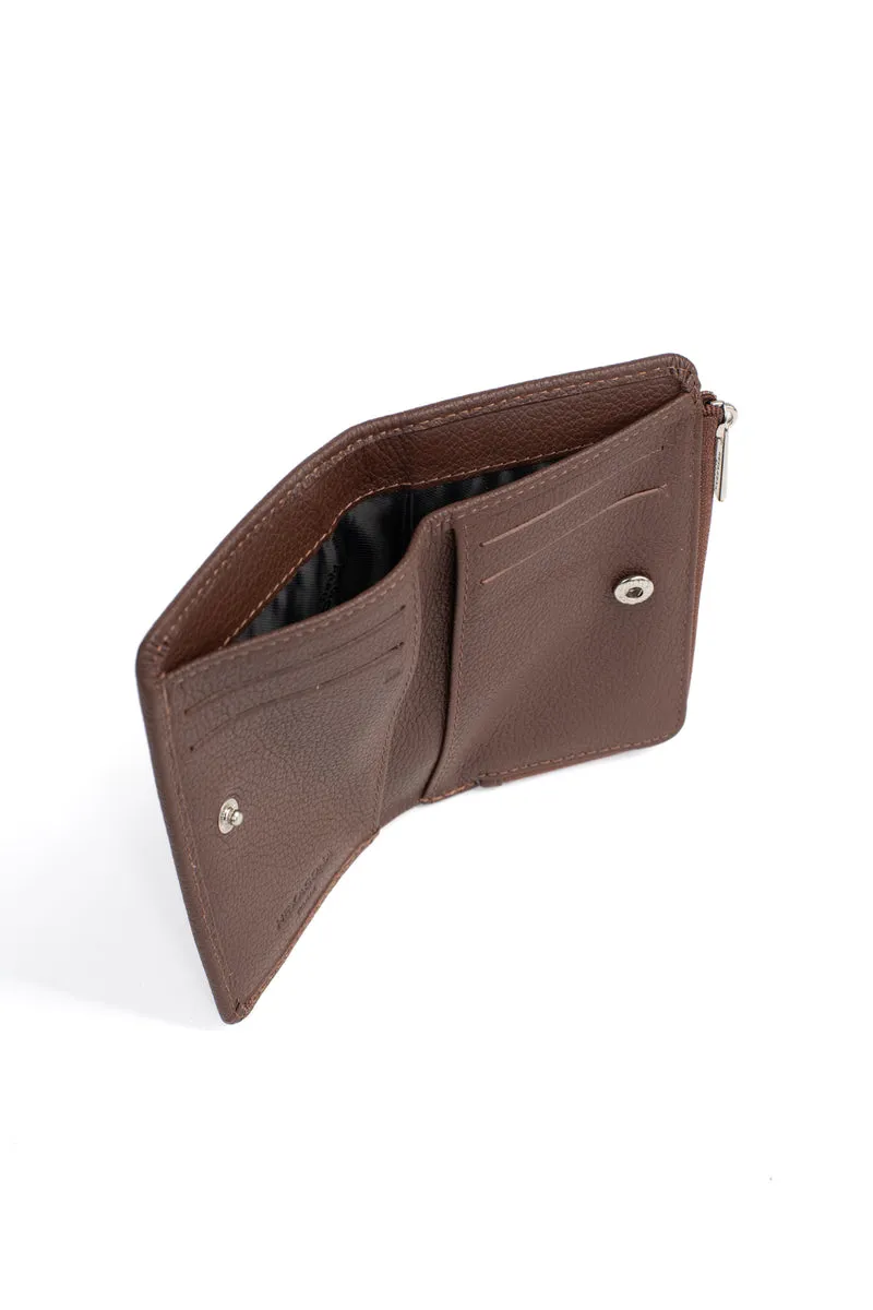 Portefeuille - 1 volet - Stop RFID - Cuir