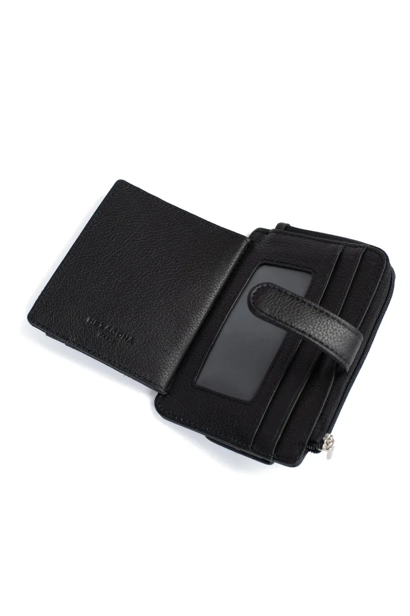 Porte-cartes - 1 volet - Cuir