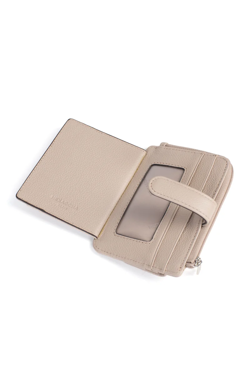 Porte-cartes - 1 volet - Cuir