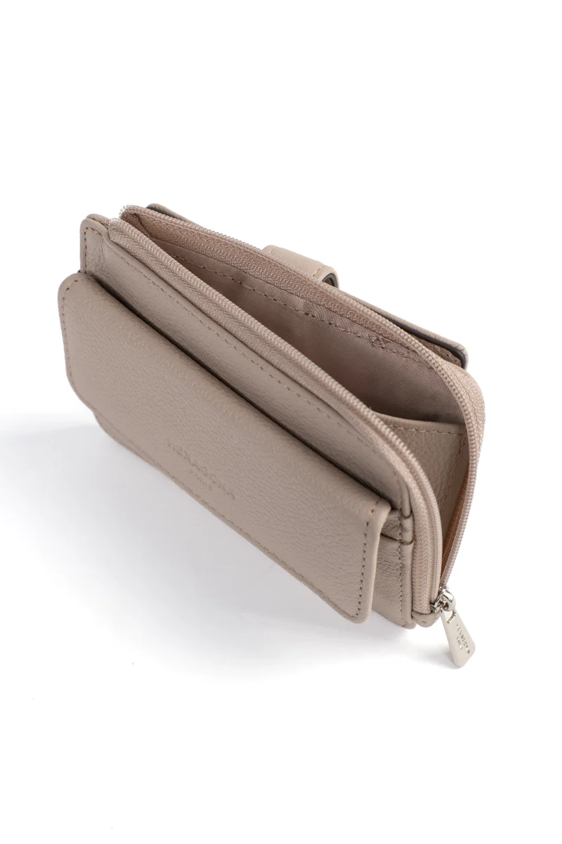 Porte-cartes - 1 volet - Cuir