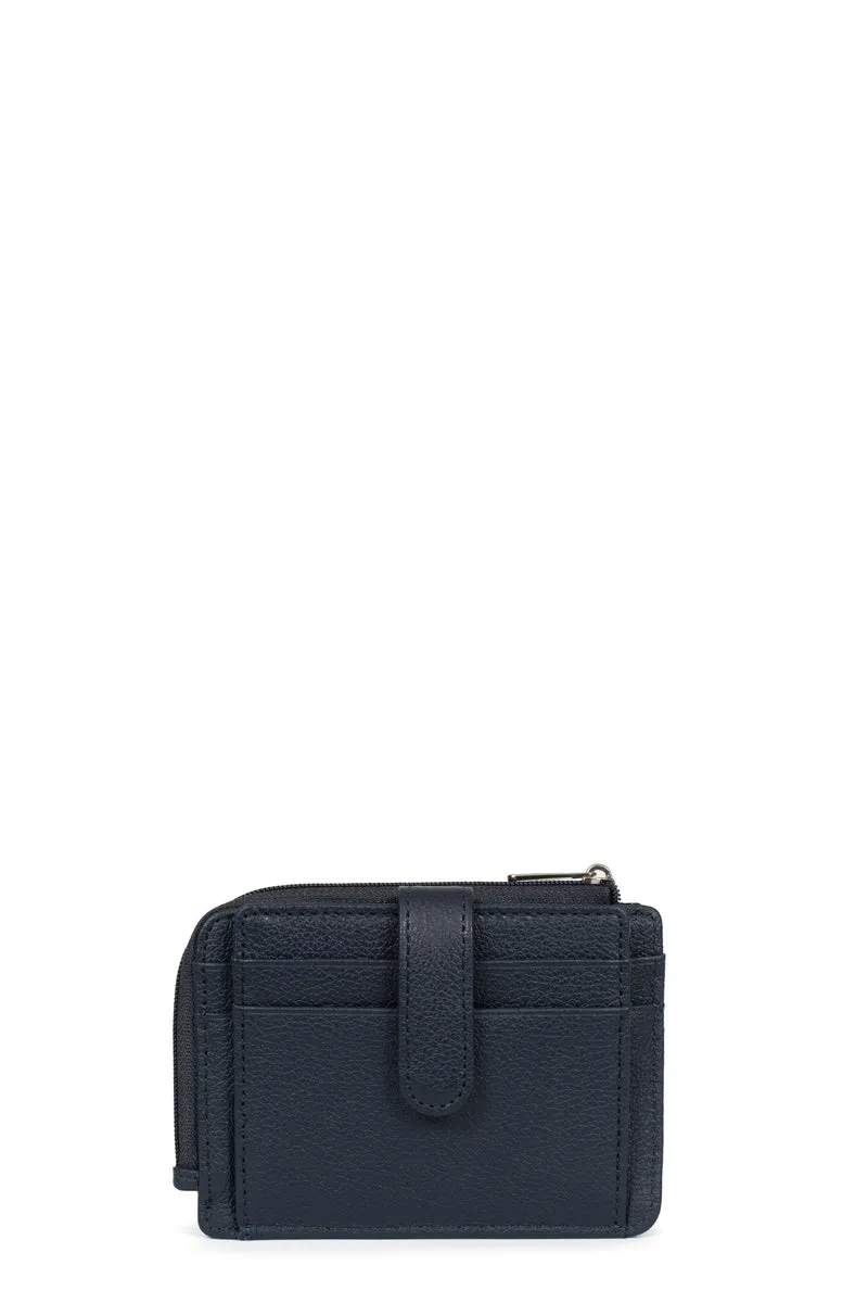 Porte-cartes - 1 volet - Cuir