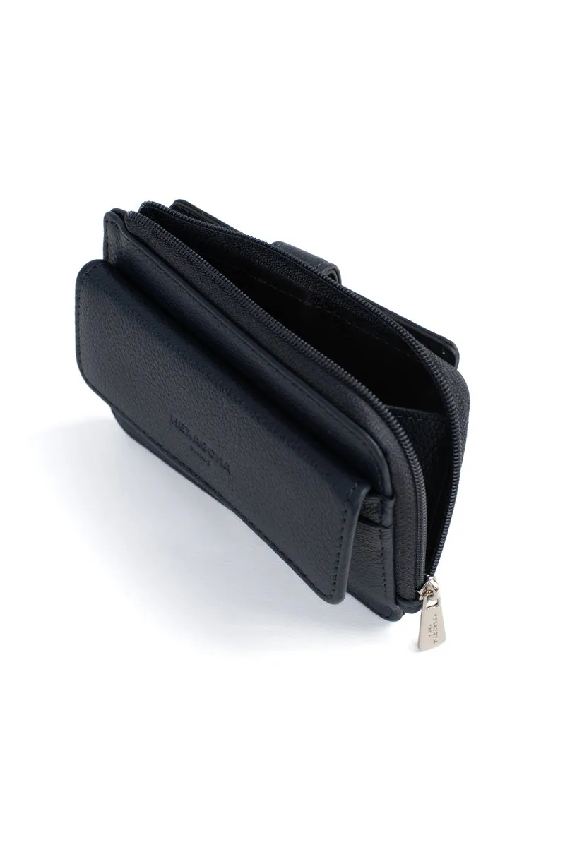 Porte-cartes - 1 volet - Cuir