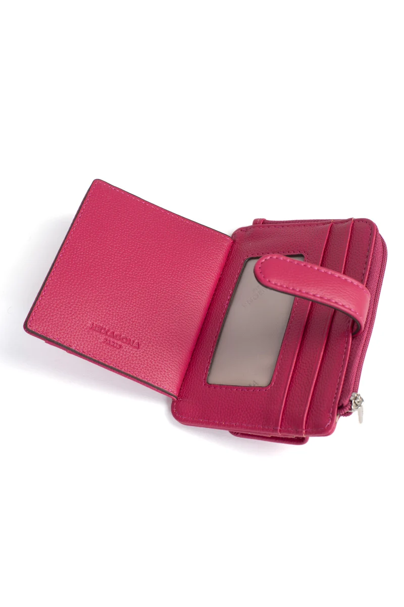 Porte-cartes - 1 volet - Cuir
