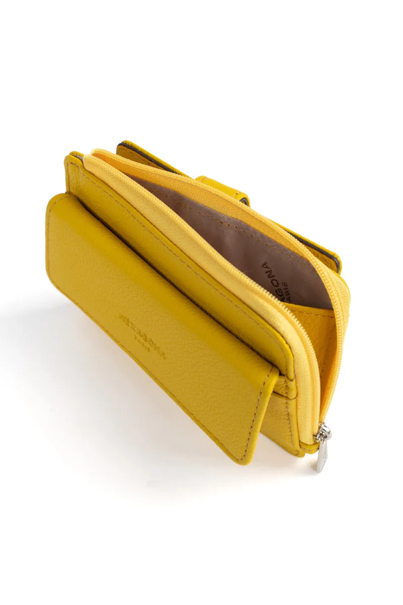 Porte-cartes - 1 volet - Cuir