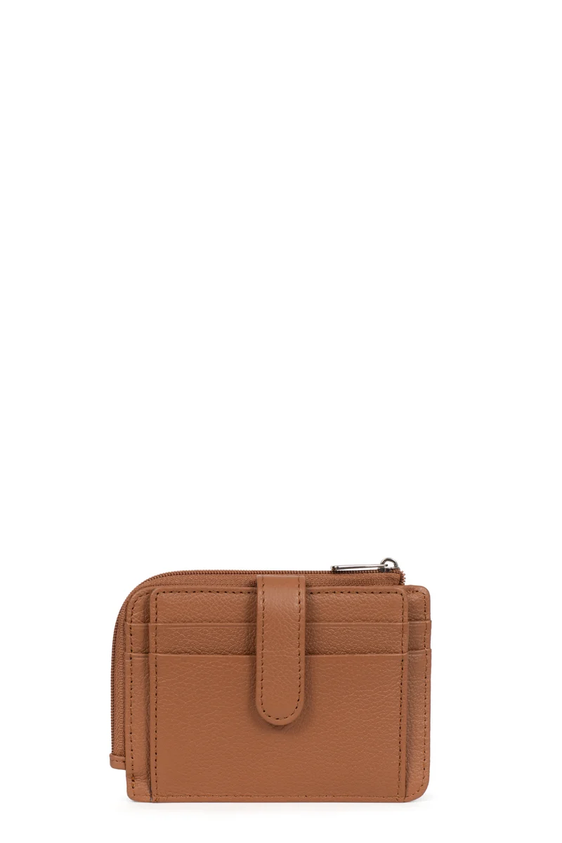 Porte-cartes - 1 volet - Cuir