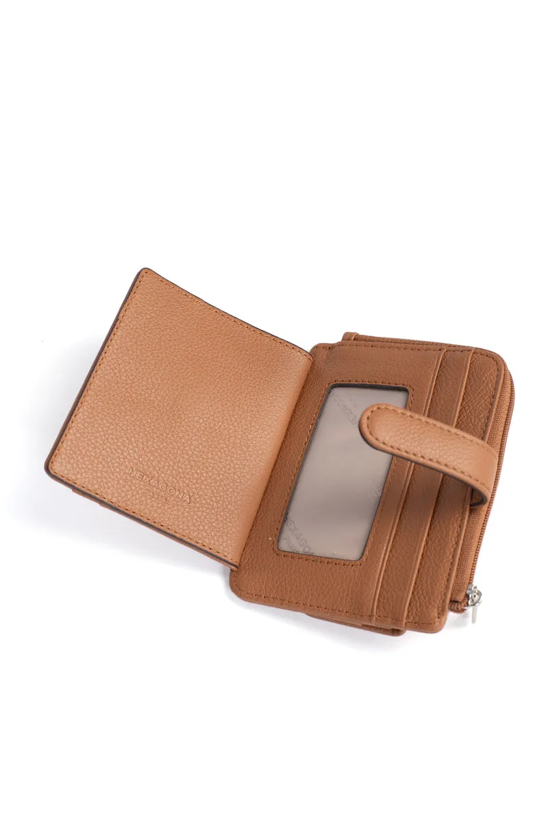 Porte-cartes - 1 volet - Cuir