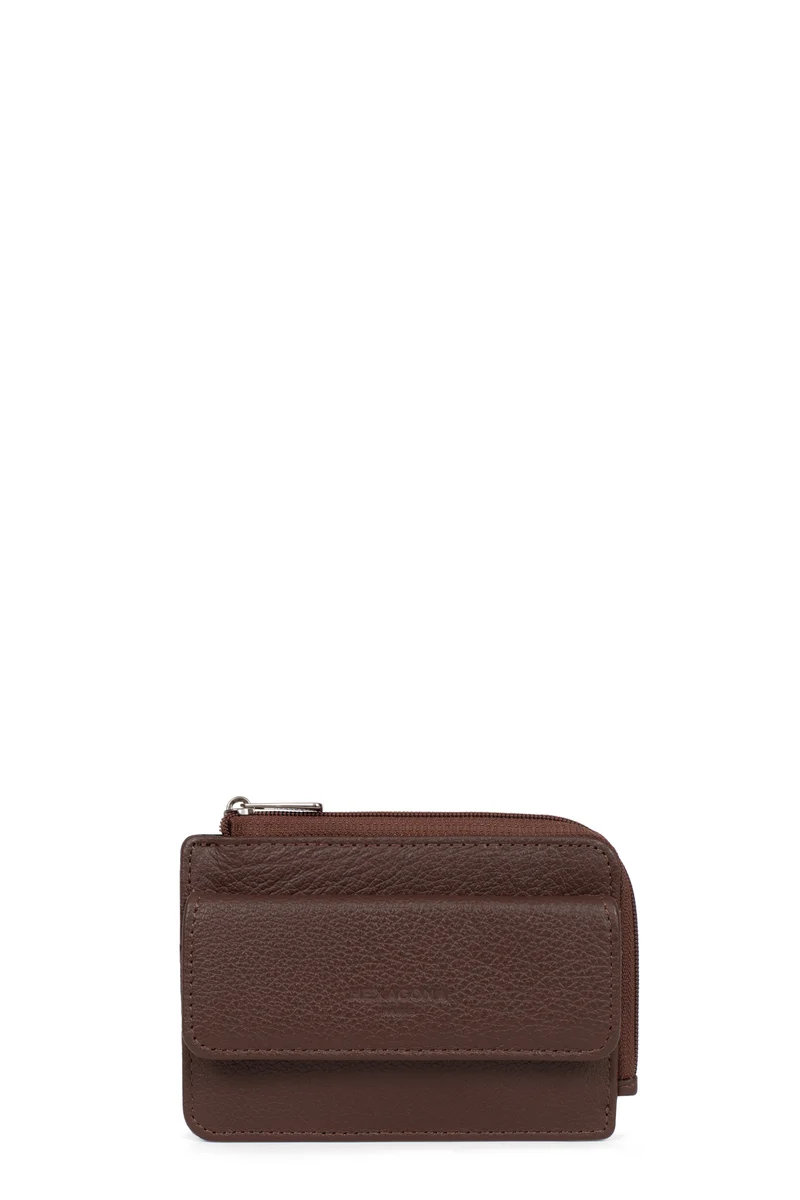 Porte-cartes - 1 volet - Cuir