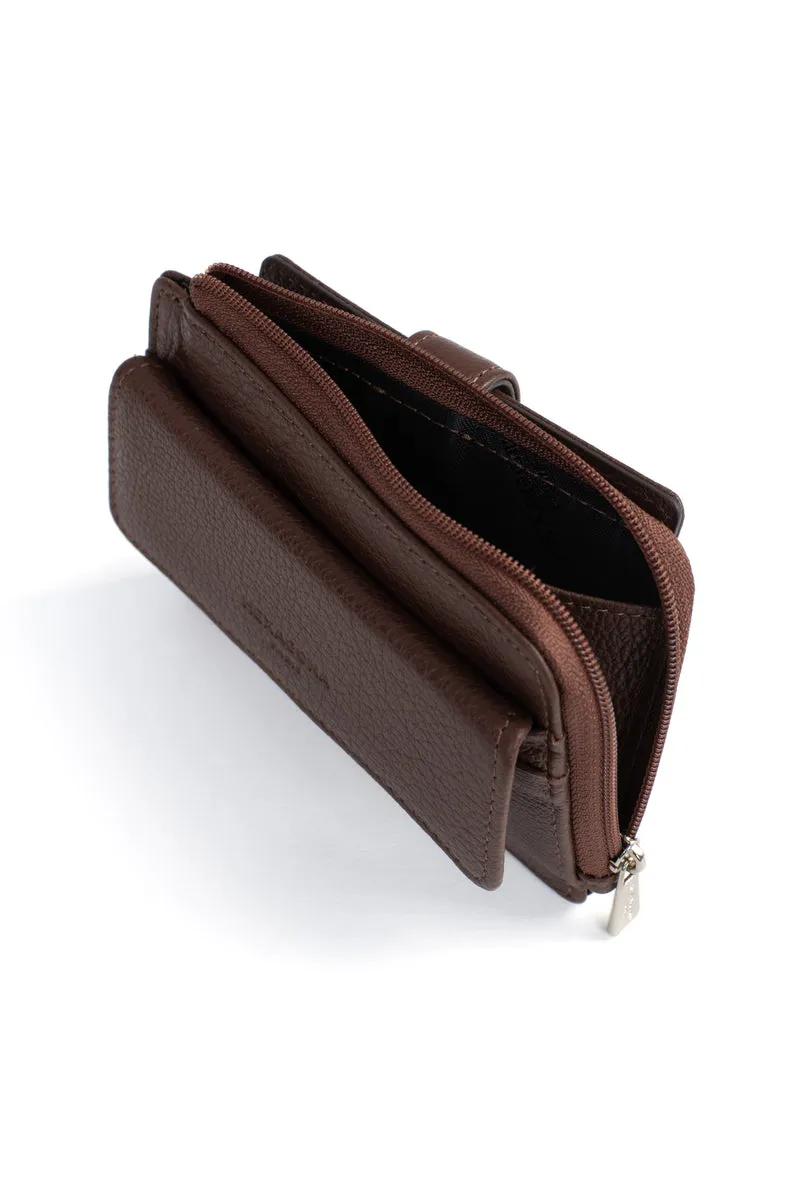 Porte-cartes - 1 volet - Cuir