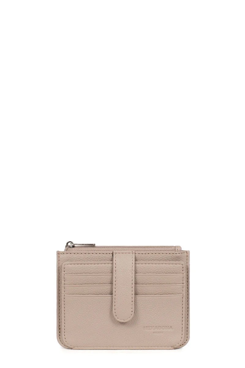 Porte-cartes - 1 volet - Cuir