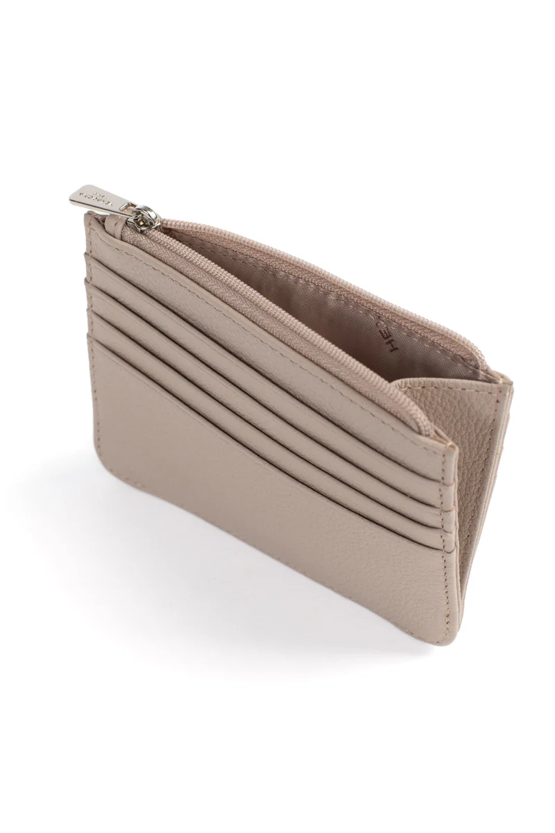 Porte-cartes - 1 volet - Cuir