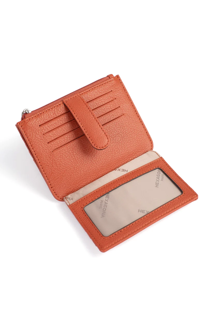 Porte-cartes - 1 volet - Cuir