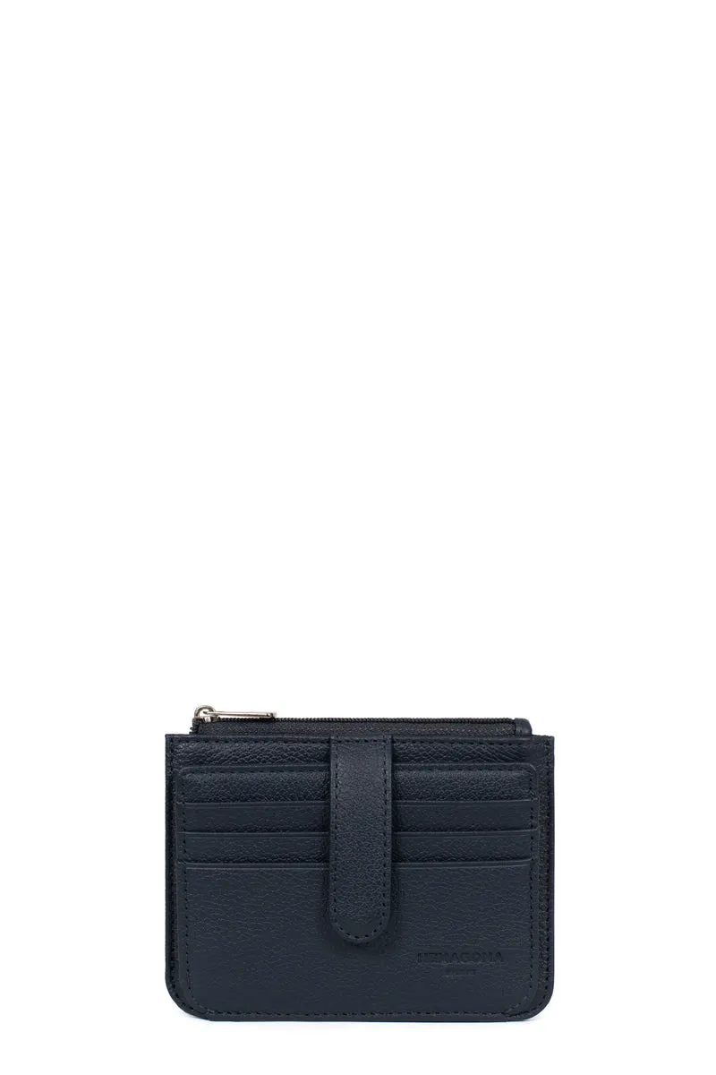 Porte-cartes - 1 volet - Cuir