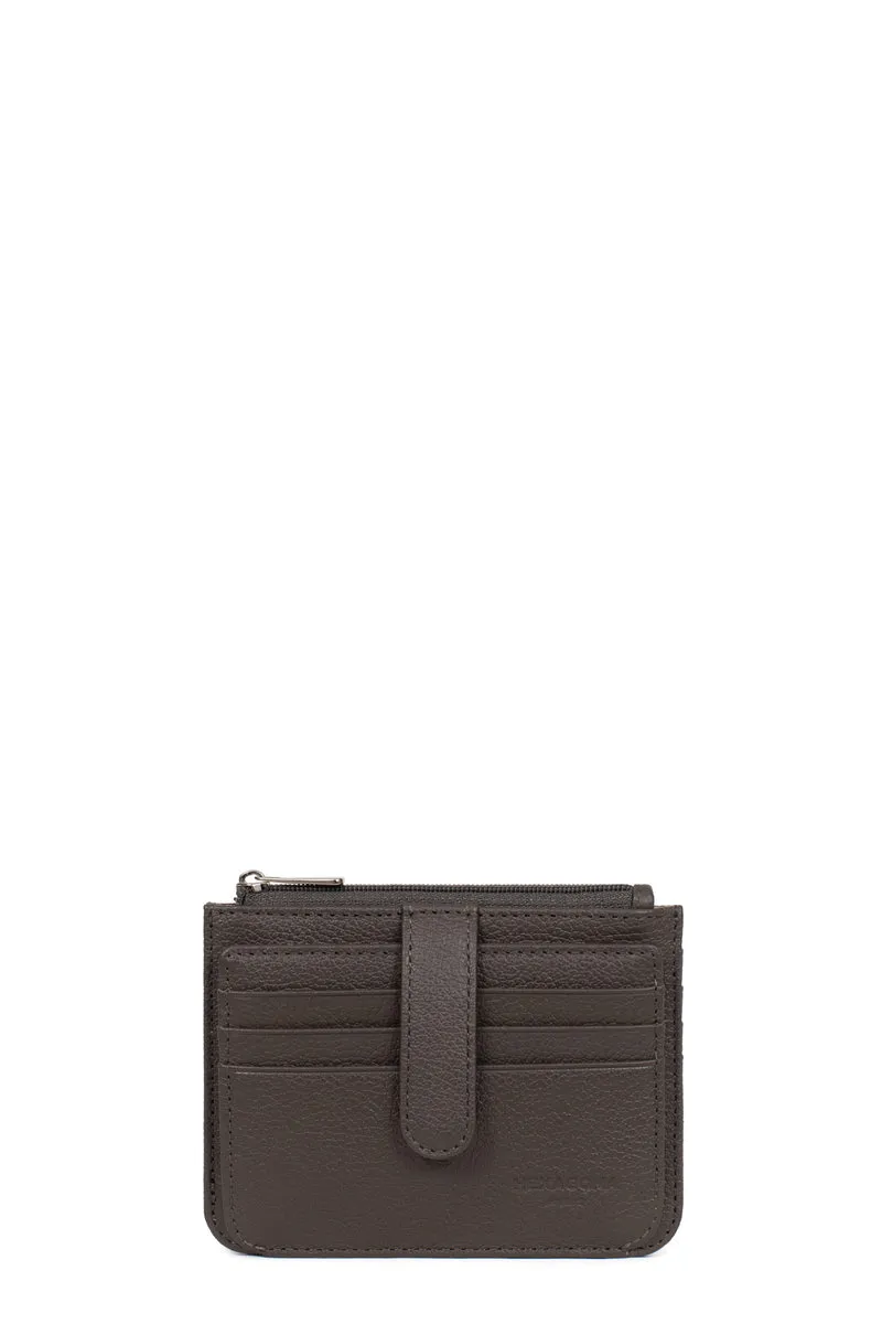 Porte-cartes - 1 volet - Cuir