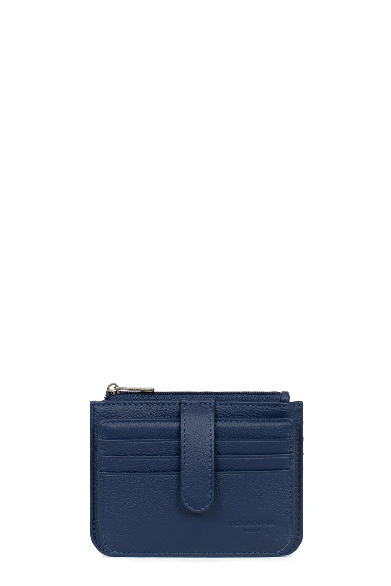 Porte-cartes - 1 volet - Cuir