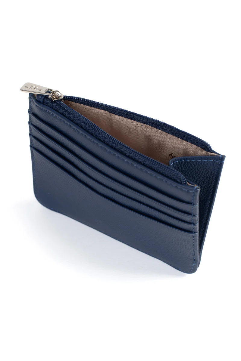 Porte-cartes - 1 volet - Cuir