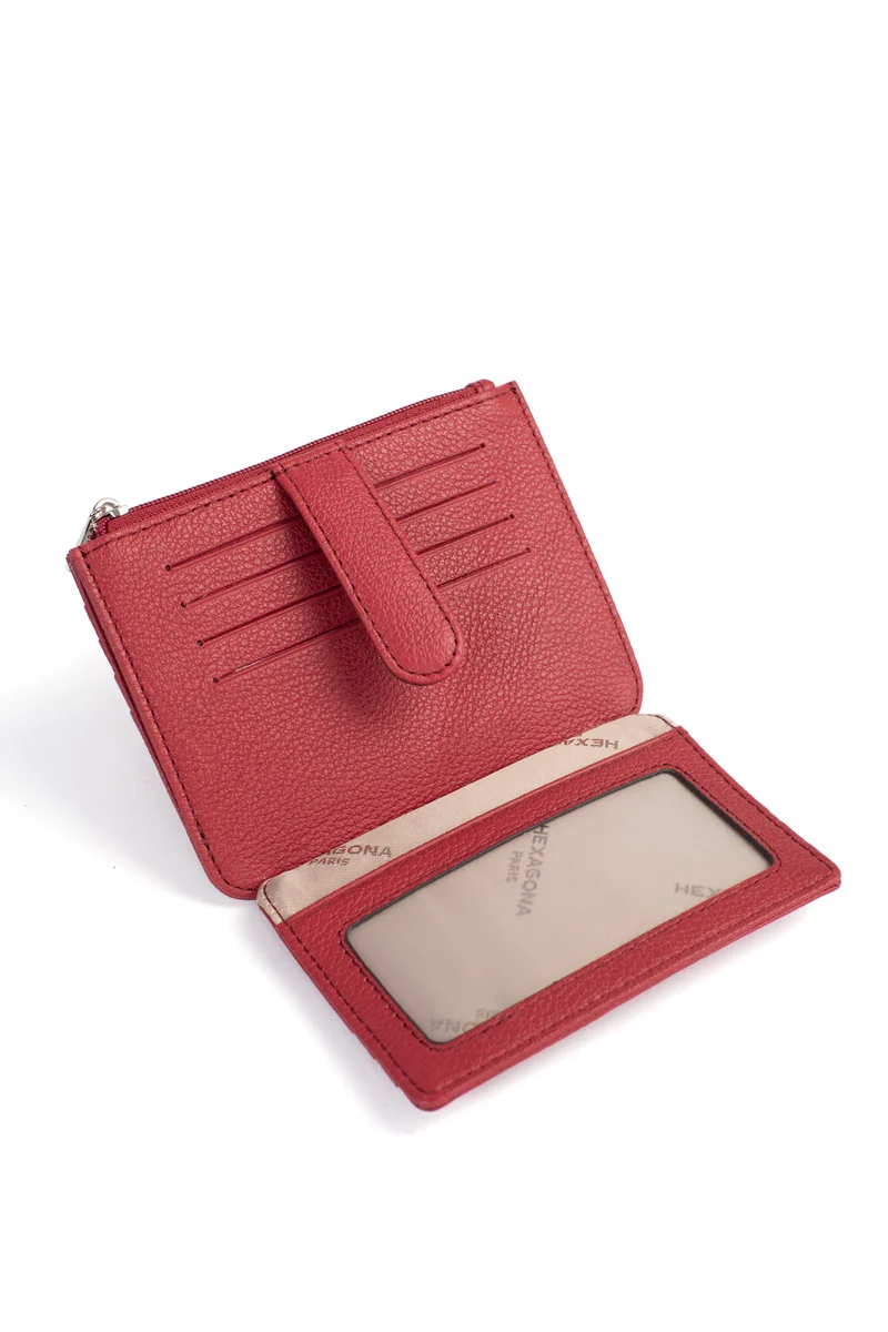 Porte-cartes - 1 volet - Cuir