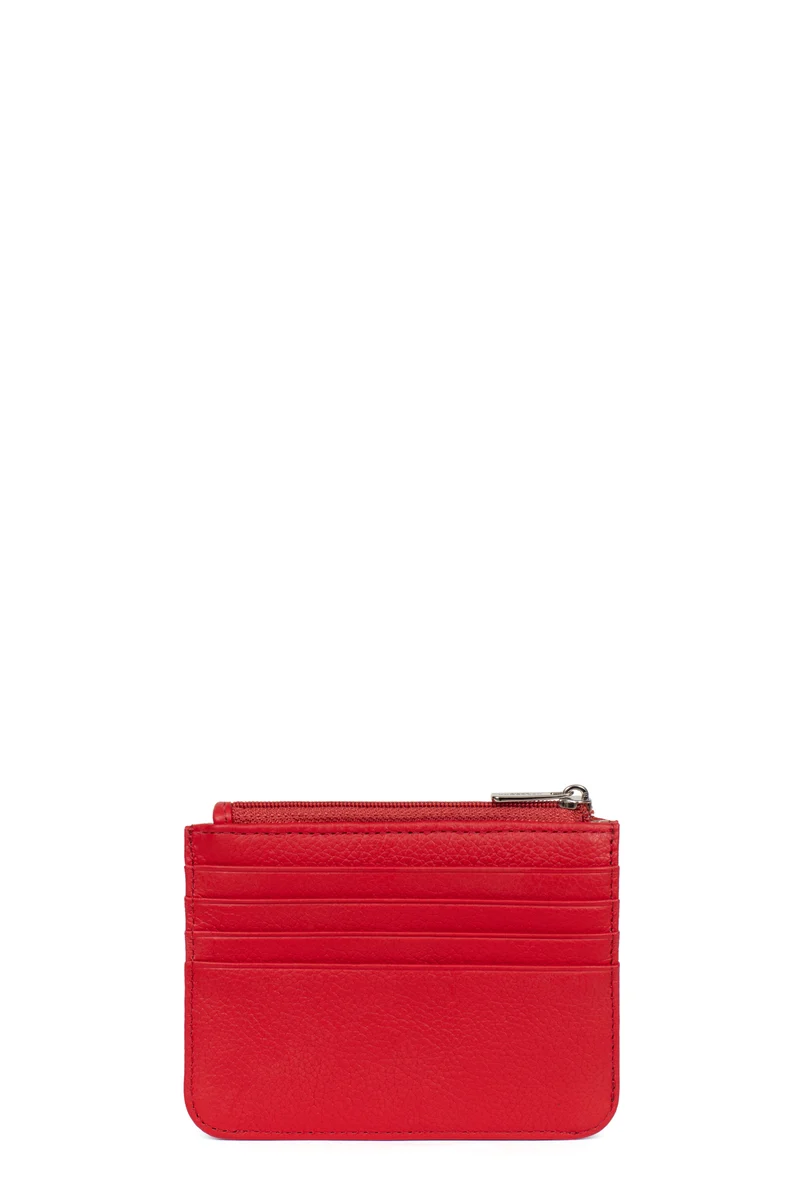 Porte-cartes - 1 volet - Cuir