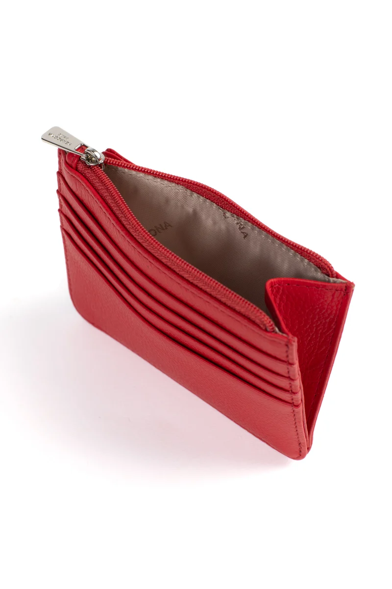 Porte-cartes - 1 volet - Cuir