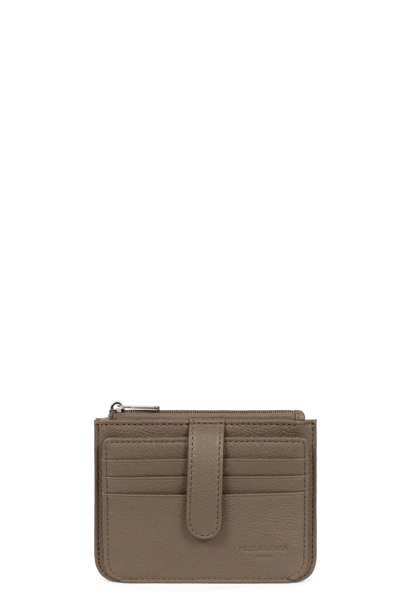 Porte-cartes - 1 volet - Cuir