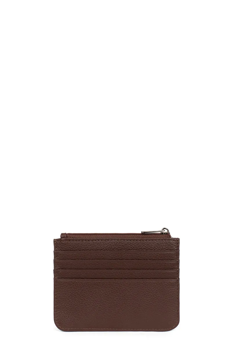 Porte-cartes - 1 volet - Cuir